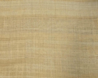 Tessuto Tussah in seta grezza naturale – Ideale per tovaglie e tende – Fatto a mano, leggero e rustico