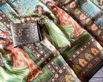 Pure Tissue Softy Silk Saree,Full Zari Jacquard Weaving,Digital Position Print Saree,Rich Designer Saree For Wedding & Festive Wear