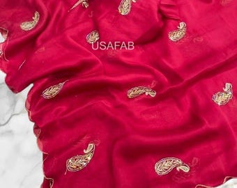 Rangoli Satin Saree,Zari Butta & Sequin Work,Designer Indian Saree, Festive Wedding Saree, Party Wear Saree with Blouse