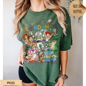You've Got Friend A Friend In Me T-shirt, Toy Story Shirt, Woody And Friends Sweatshirt, WDW Family Vacation Shirt, Disney Toy Story Sweater Moss/Military Green