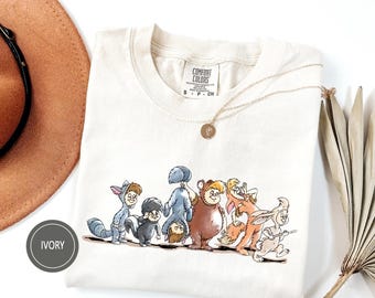 Disney Peter Pan Funny The Lost Boys Group Shot Retro Shirt, WDW Magic Kingdom Unisex T-shirt Family Birthday Gift Adult Kid Toddler Tee