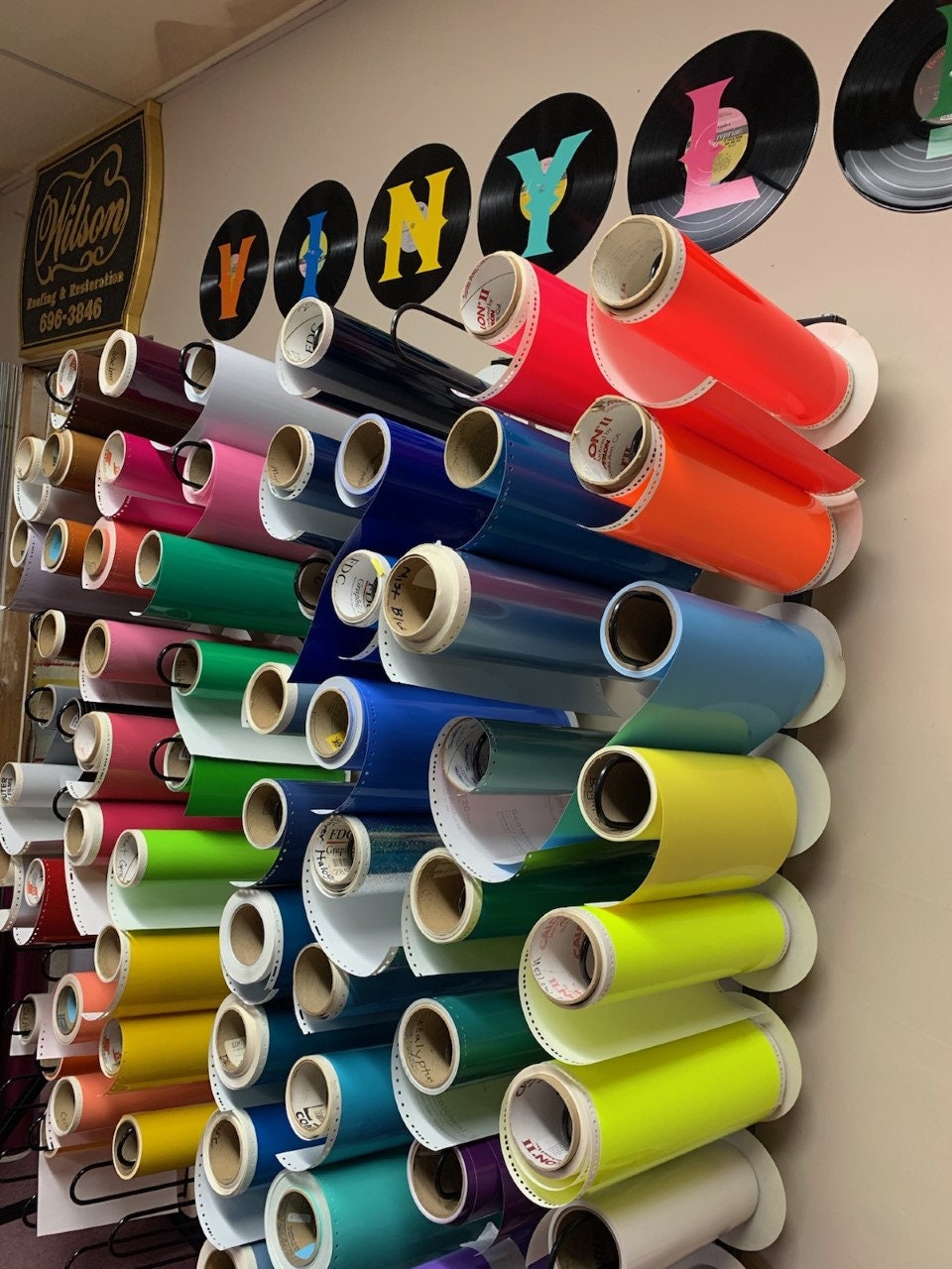 Cricut Vinyl Permanent Adhesive Back Vinyl Oracal 3M Etsy