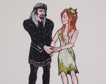 Hades and Persephone Articulated Paper Dolls