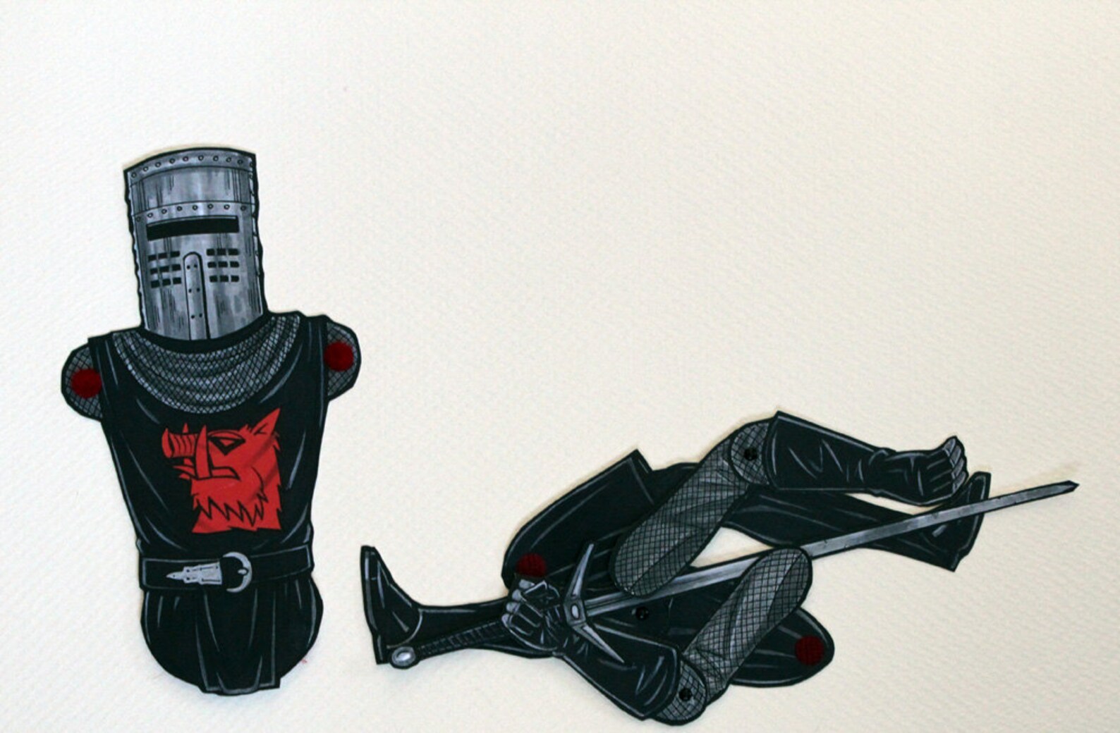 monty python black knight doll