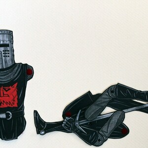 monty python black knight doll