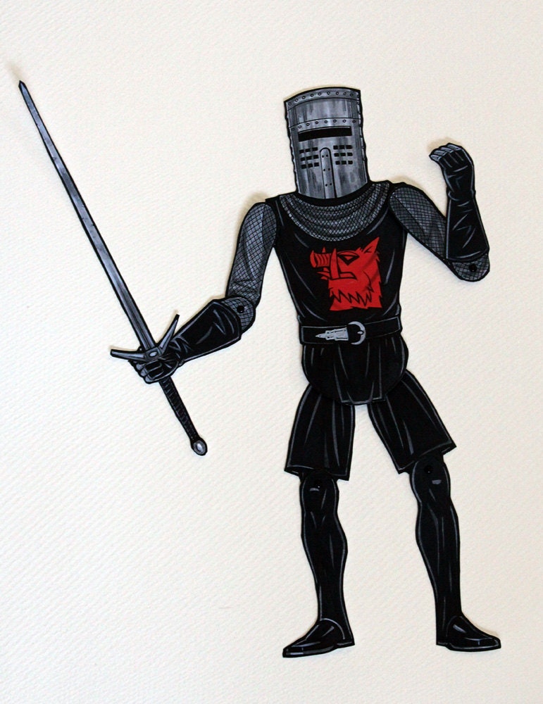 monty python black knight doll