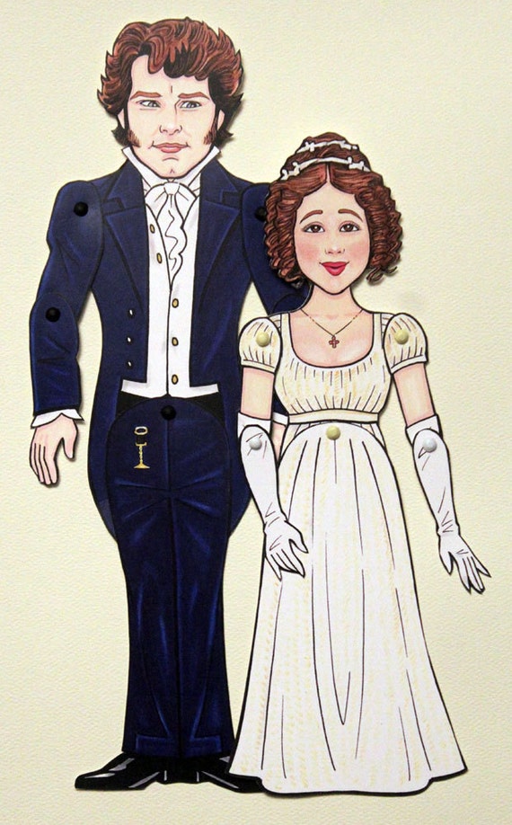 pride and prejudice paper dolls