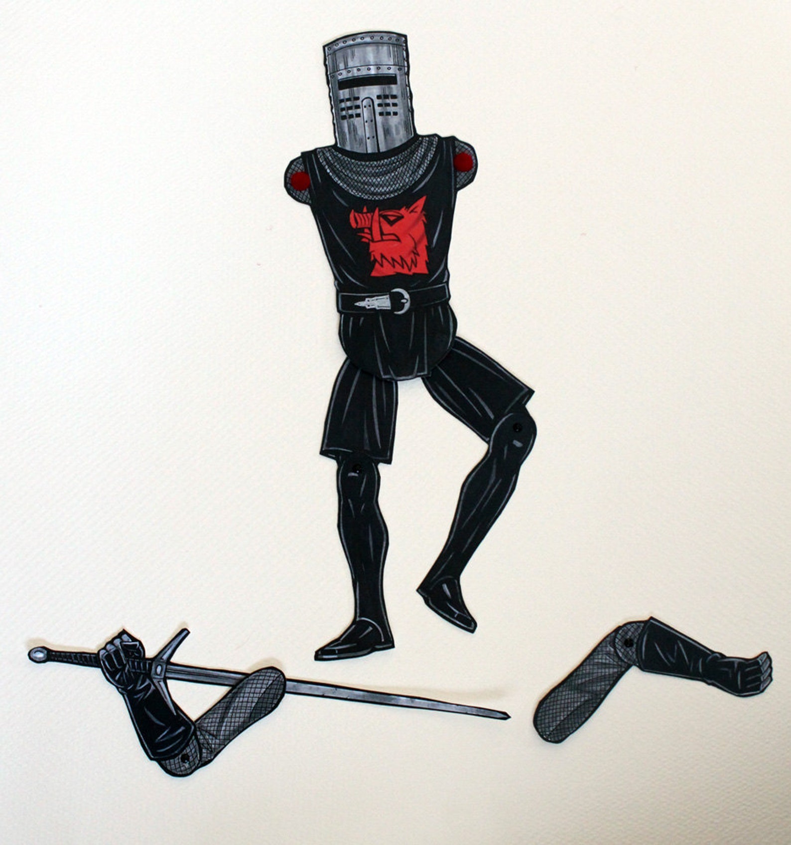 monty python black knight doll