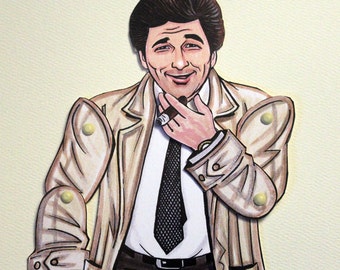 Detective Articulated Paper Doll