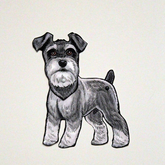 schnauzer doll