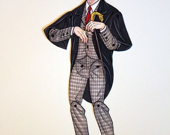 Barnabas Articulated Paper Doll