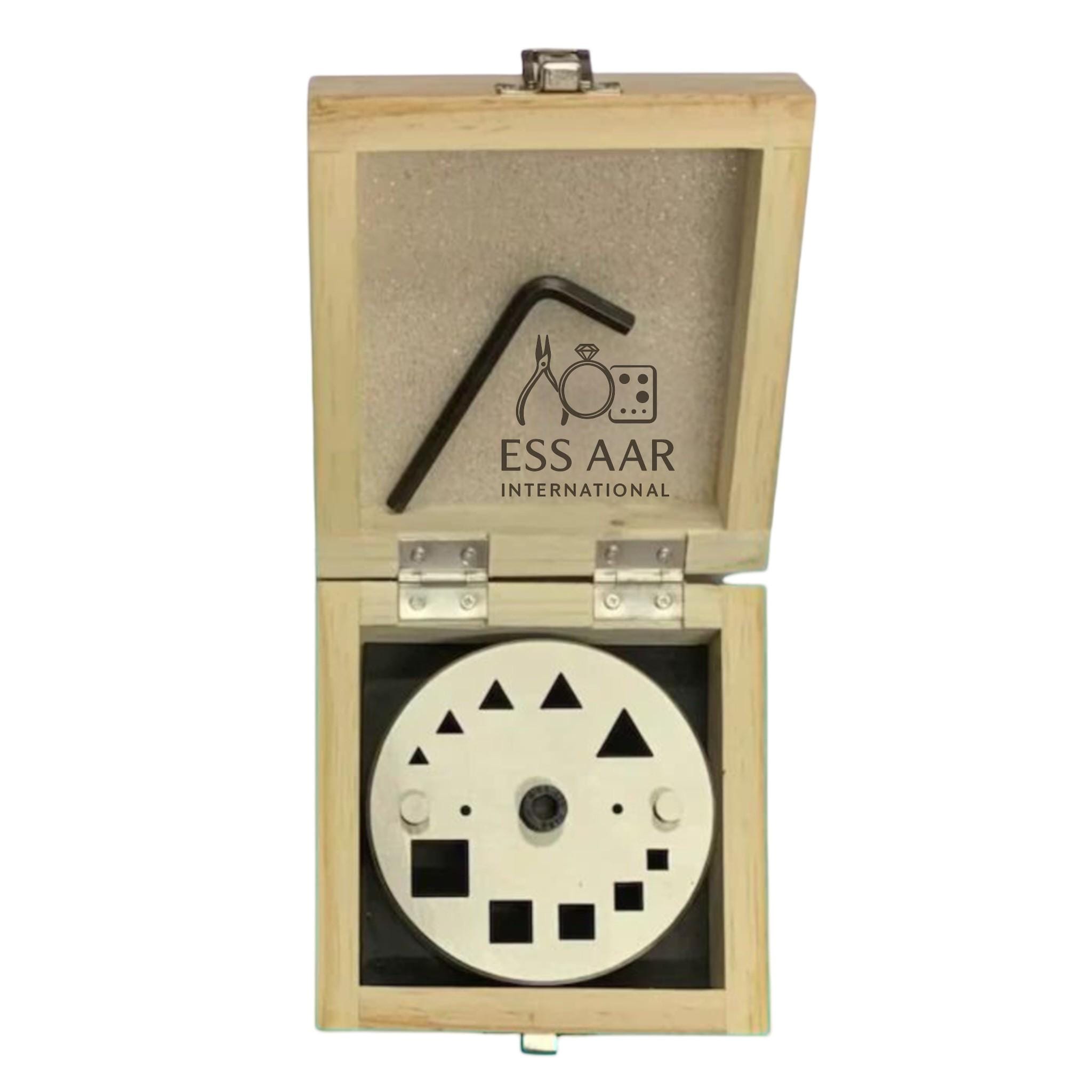 Triangular Shape Punch Disc Cutter 10 Punches of Triangle and Square Shape | Available in 2 ...