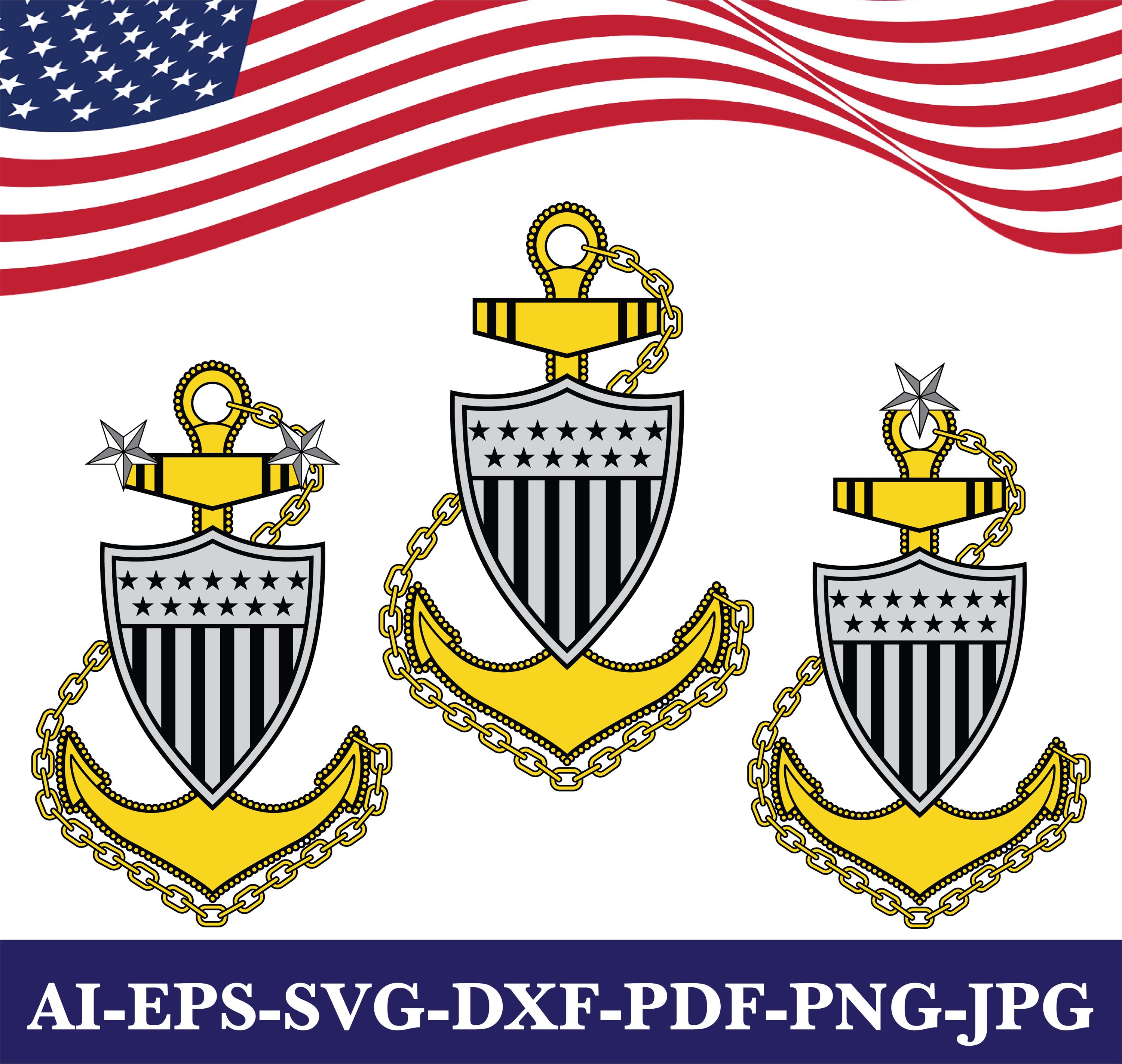 Uscg Officer - Etsy