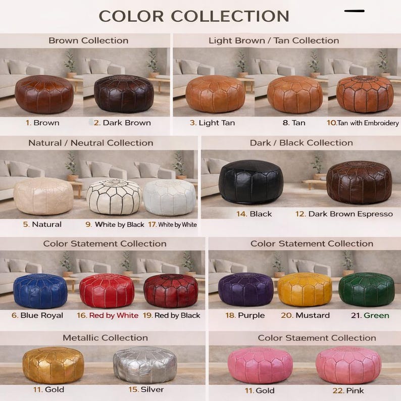 moroccan pouf, pouf ottoman, floor cushion, leather pouf, moroccan decor, boho poufs, cushion, poufs, ottoman pouf, home decor, new home gift, moroccan ottoman, handmade pouf