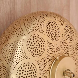 moroccan lamp, brass lamp shade, moroccan lighting, boho ceiling light, brass lantern, pierced lamp, moroccan decor, boho lighting, ceiling lamp, arabic lantern, handmade lamp, moroccan light, gold lamp shade