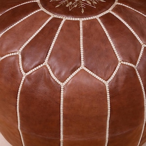 moroccan pouf, pouf ottoman, floor cushion, leather pouf, moroccan decor, boho poufs, cushion, poufs, ottoman pouf, home decor, new home gift, moroccan ottoman, handmade pouf