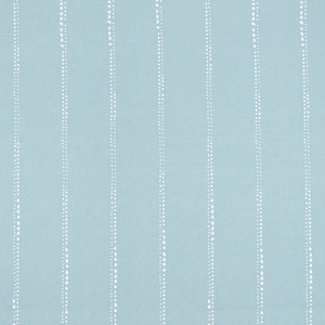 AQUA BLUE STRIPES- Watercolor - Designer Window Panels, Shower Curtain, Valance,  Unlined in Beautiful Aqua blue with white stripes