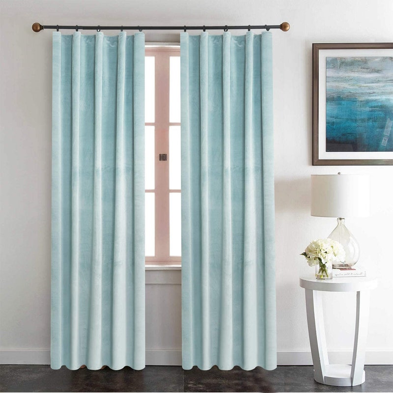 Aqua Curtains - Etsy