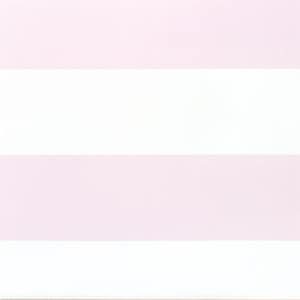 PINK WHITE STRIPE  Curtains- Designer Window Panels - Shower Curtain, Valance - Pink, White, 6&quot; Crosswise stripes, Nautical, Beachy
