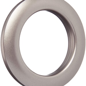 Add Grommets, GROMMET TOP UPGRaDE, Sold per each curtain panel 25- 50&quot;w,  Brushed Silver, White, Bronze, Black or Gold