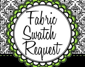 FABRIC or Fur SAMPLE/ SWATCH Request-- fabric swatches from our shop