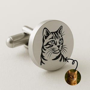 Personalized souvenir cufflinks,engraved gift boxes available, custom cufflinks gift for groom on wedding day