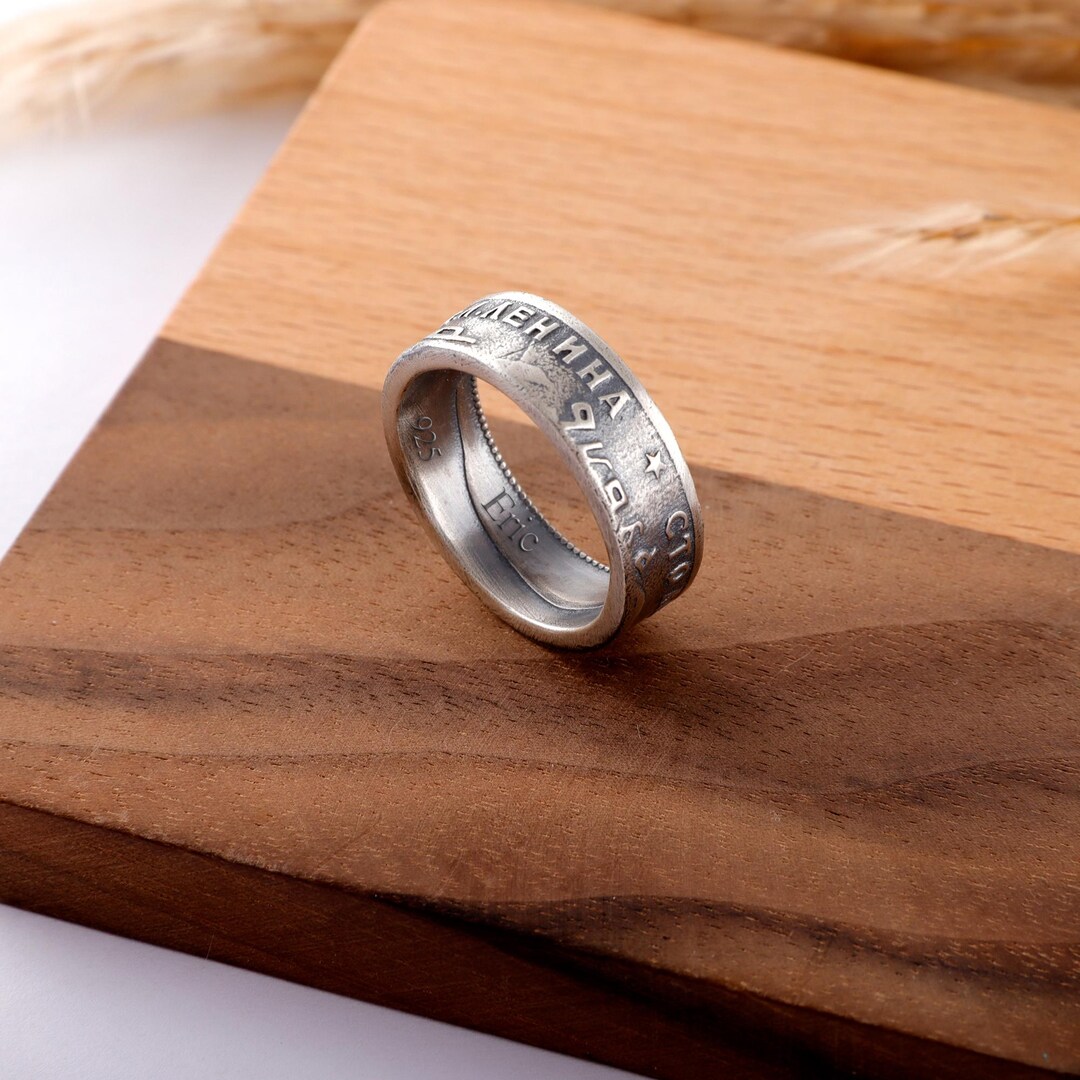 Sterling Silver Viking Ring, Norse Heritage, Personalised Engraving ...