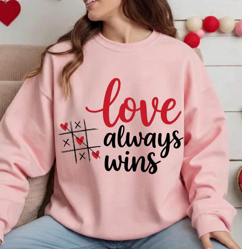Valentine Tic Tac Toe Love PNG, Love Always Wins, Valentines Day Png ...