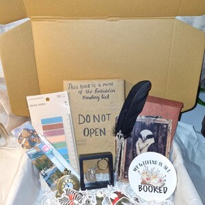 Dark Academia Book Box, Blind Date Book, Vintage, Secret Society