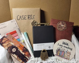 Thriller Book Box, Mystery Detective, Investigation, Blind Date Book