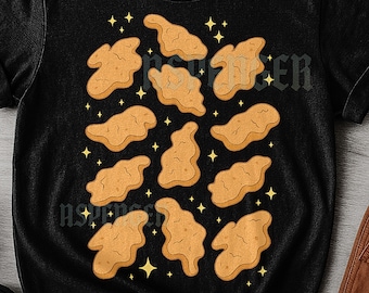 T-shirt kipnuggets minnaar, grappige foodie graphic tee, humoristische kipnugget cadeau, fastfood fanshirt, eigenzinnig citaat tee
