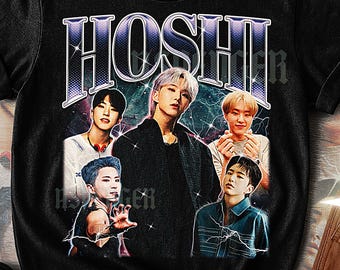 HOSHI (SEVENTEEN) Shirt, Hoshi Vintage Shirt, Hoshi Retro 90s