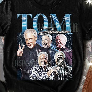 T-shirt Album Tom Jones - The Lead And How To Swing It - IN012 - Taille XL - Blanc