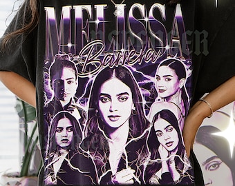 MELISSA BARRERA T-SHIRT, Vintage Actress Star Celebrity Performer Tee, 90s Retro Throwback, Melissa Barrera Sweater