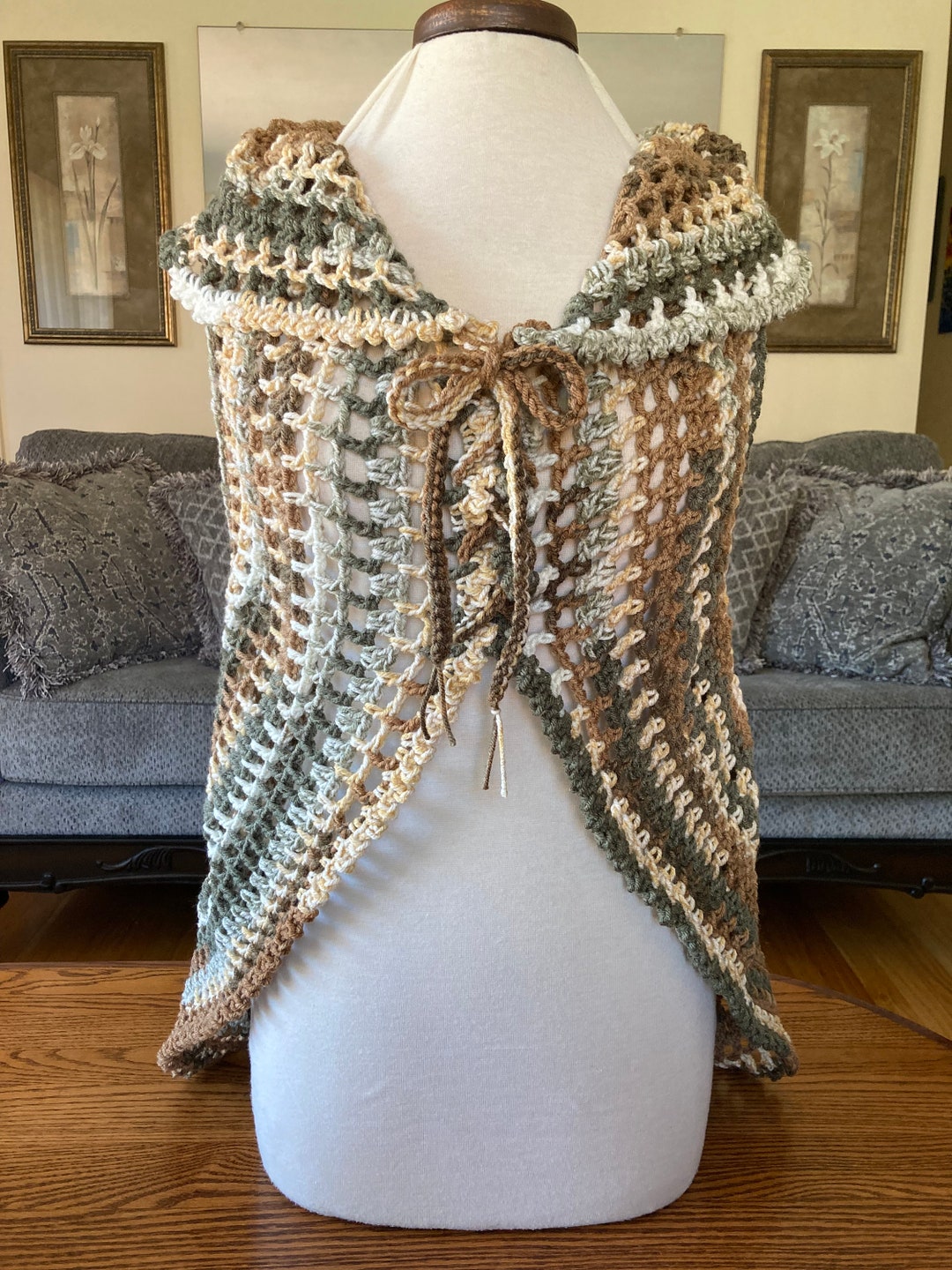 Fae Vest With Modifications Crochet Vest Vest Etsy