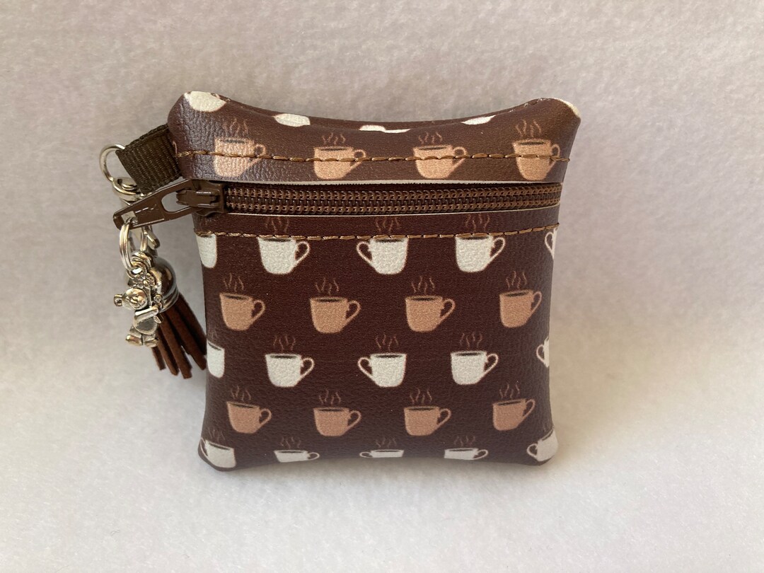 Coin Zipper Pouch Zipper Pouch Vinyl Zipper Pouch Unlined Etsy