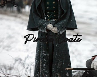 Französischer Wollmantel: 19th Century Regency Winterjacke, napoleonischer Mantel