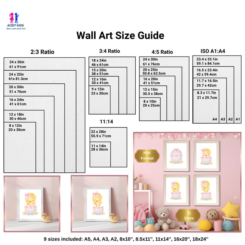 Hatching Chick Wall Art, Set of 4 Bird Prints, Nursery, Kids Bedroom ...