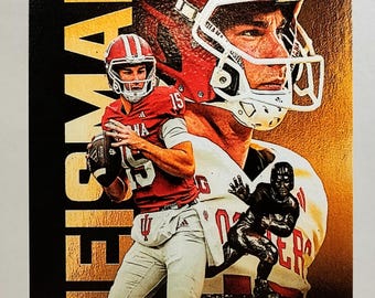 FERNANDO MENDOZA Indiana Hoosiers Custom Art Card Junior League Ballers (Heisman#2)