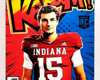 FERNANDO MENDOZA Indiana Hoosiers Custom Art Card Junior League Ballers (Comic)