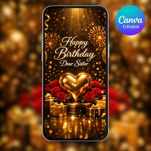 Virtual Birthday Cards Sister Video, Greeting wishes online Musical