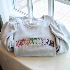 STFUATTDLAGG Embroidered Crewneck: Spicy Book Lover Gift