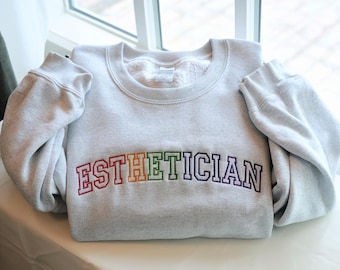 STFUATTDLAGG Embroidered Crewneck: Spicy Book Lover Gift