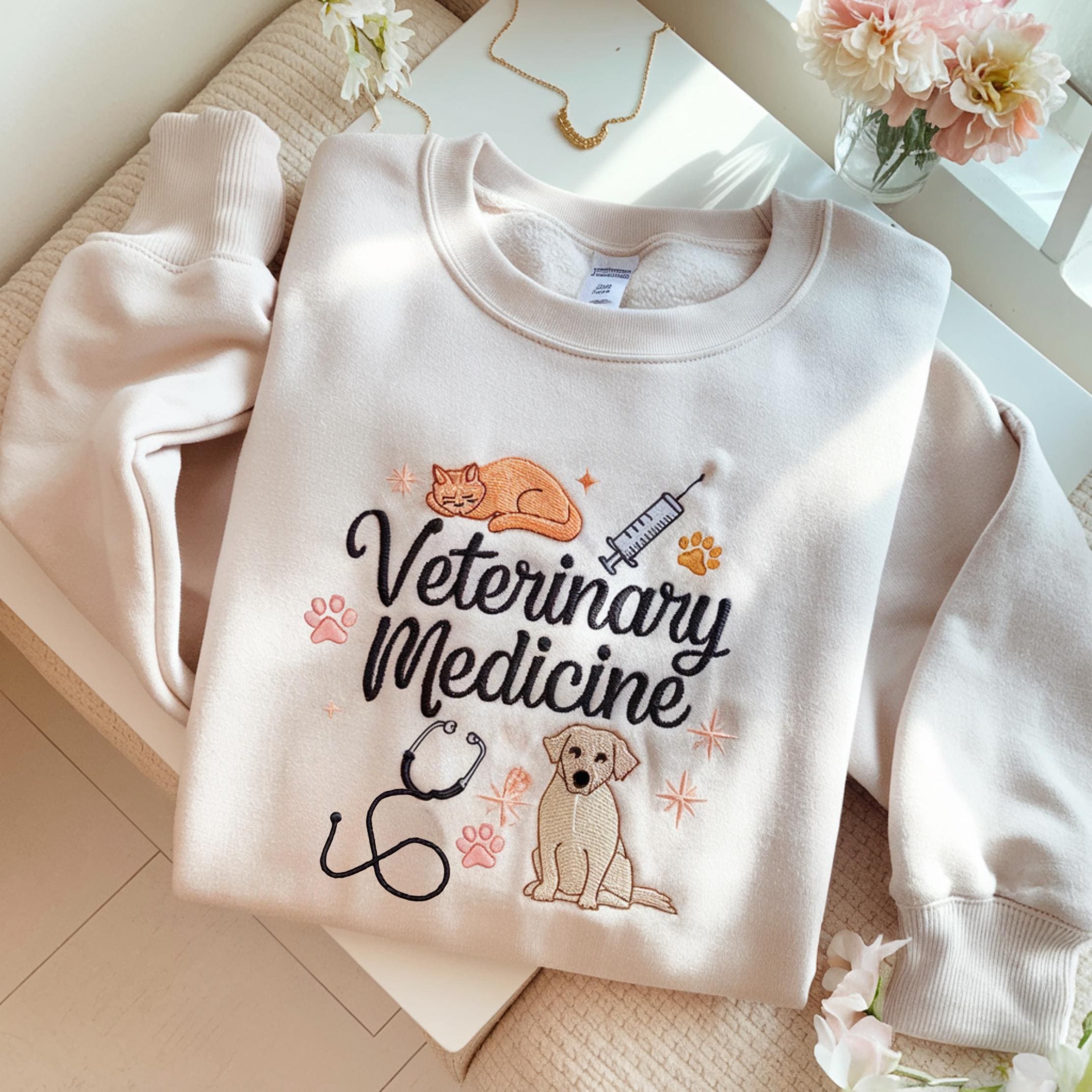 Lil Miss Veterinarian - T-Shirt In Cotone Biologico Per Donne, Regalo Perfetto Per Veterinarie - 4