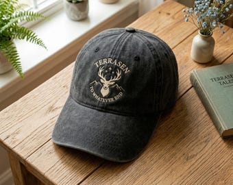 Terrasen Embroidered Cotton Cap, Throne of Glass ACOTAR Merch