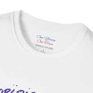 USA Soccer Shirt, Personalized Football Tee, Custom Name Number Shirt,Custom US Soccer Jersey World Cup 2026 Fan Shirt, American Soccer Gift image 4