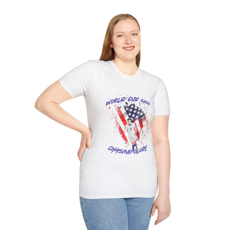 USA Soccer Shirt, Personalized Football Tee, Custom Name Number Shirt,Custom US Soccer Jersey World Cup 2026 Fan Shirt, American Soccer Gift image 10