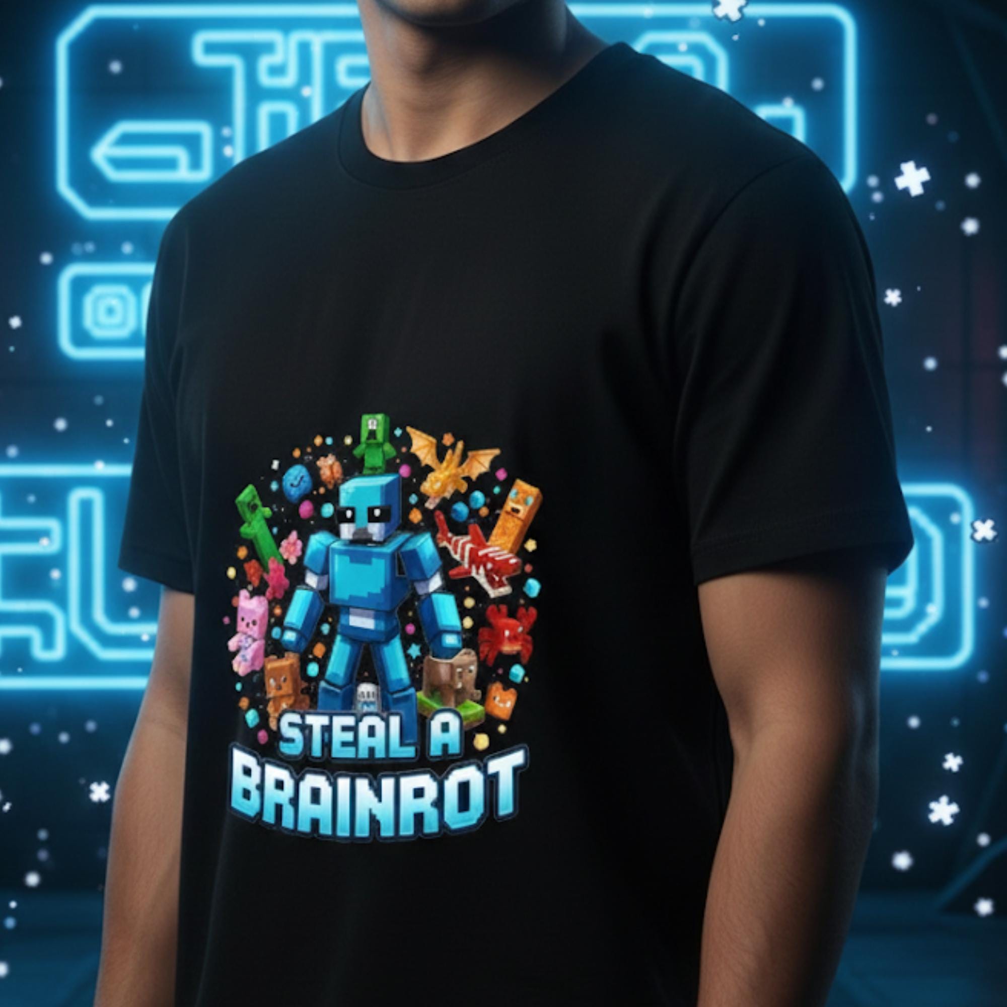 Steal a Brainrot Png Svg Roblox Brainrot Graphic Funny Meme Quote ...