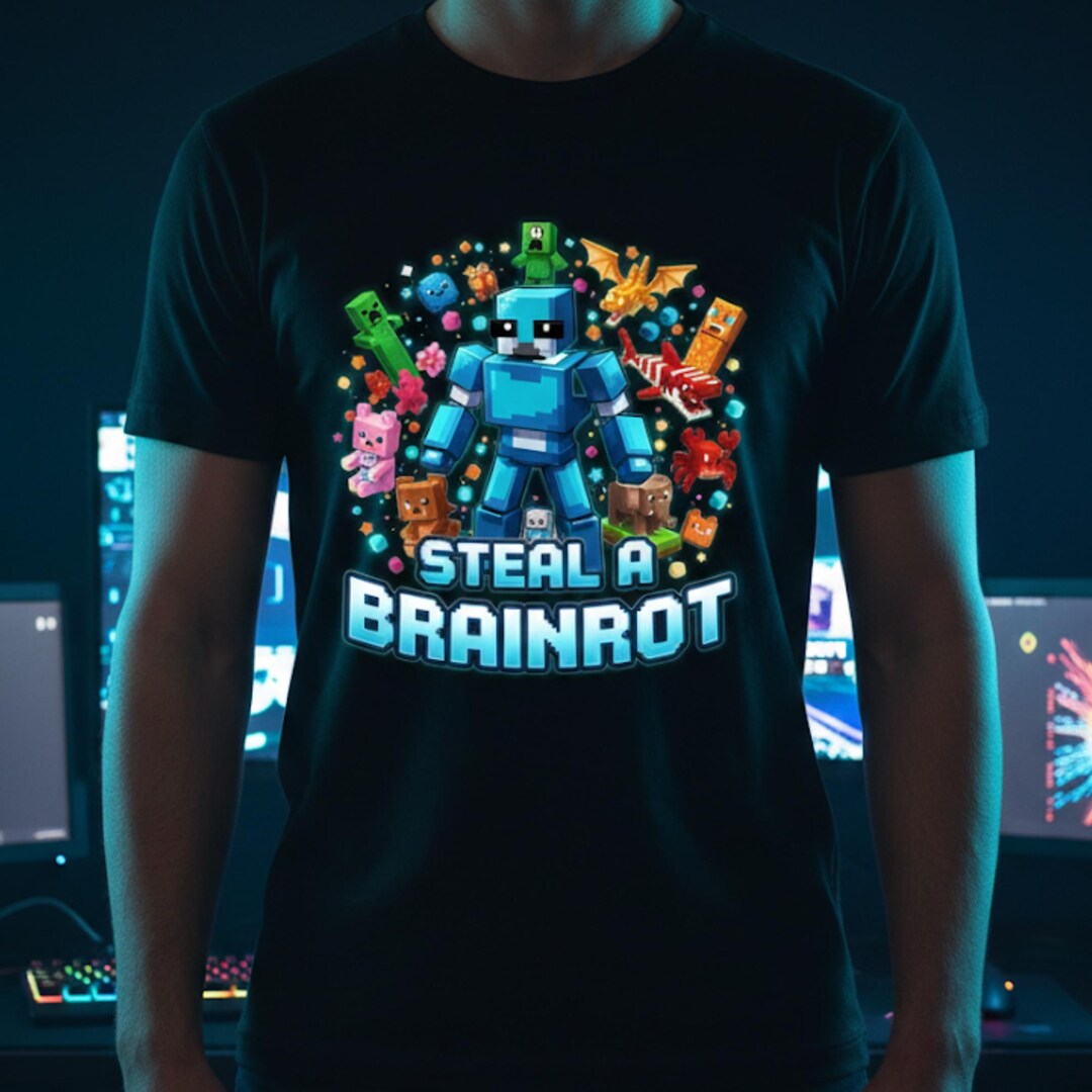 Steal a Brainrot Png Svg Roblox Brainrot Graphic Funny Meme Quote ...