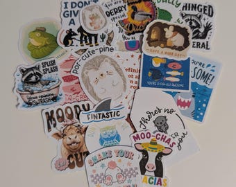 Animal Sticker Packs